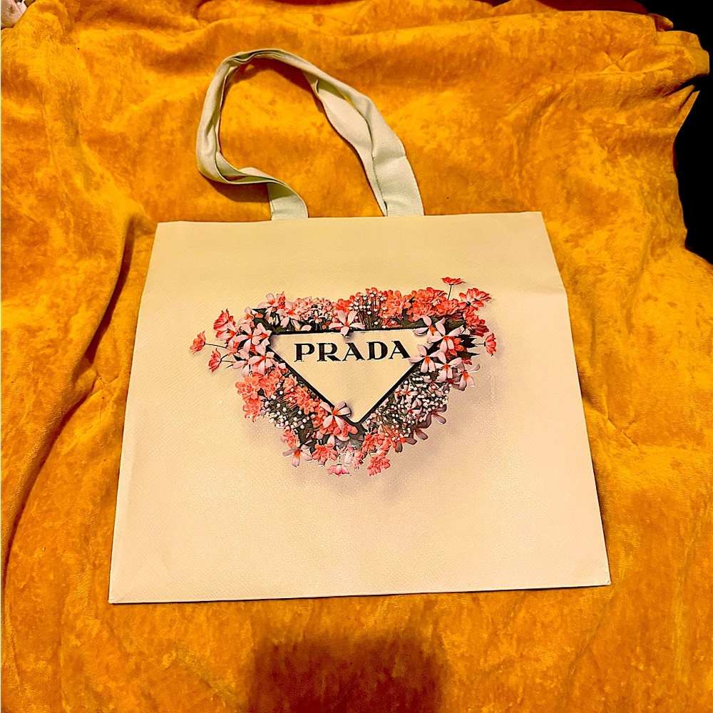 Prada shopping bag